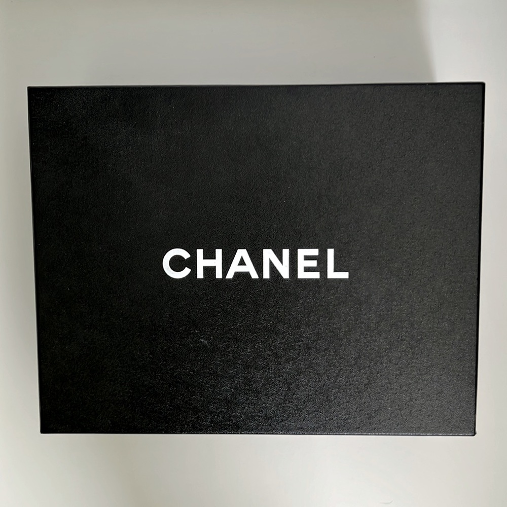Chanel empty shoes box